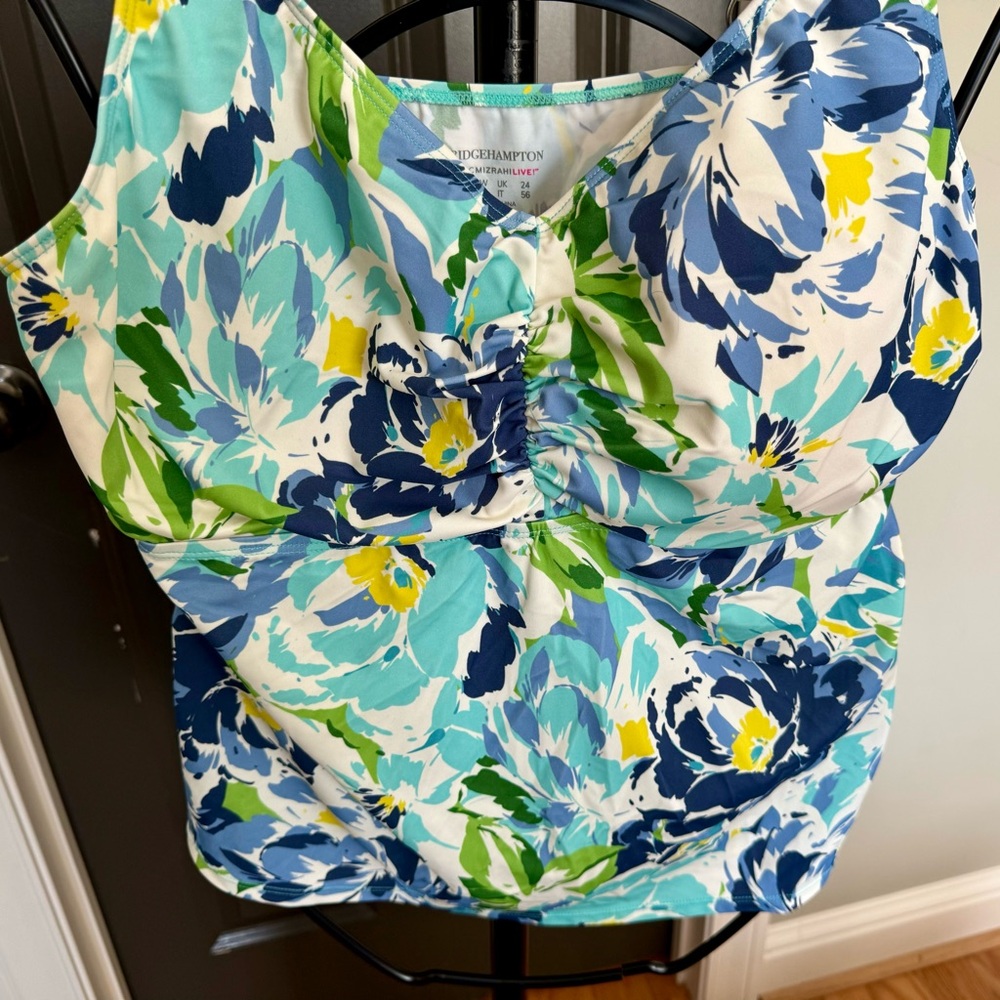 Isaac Mizrahi Bridgehampton 2 Piece Swimsuit  Womens Size 20W New With Tags
